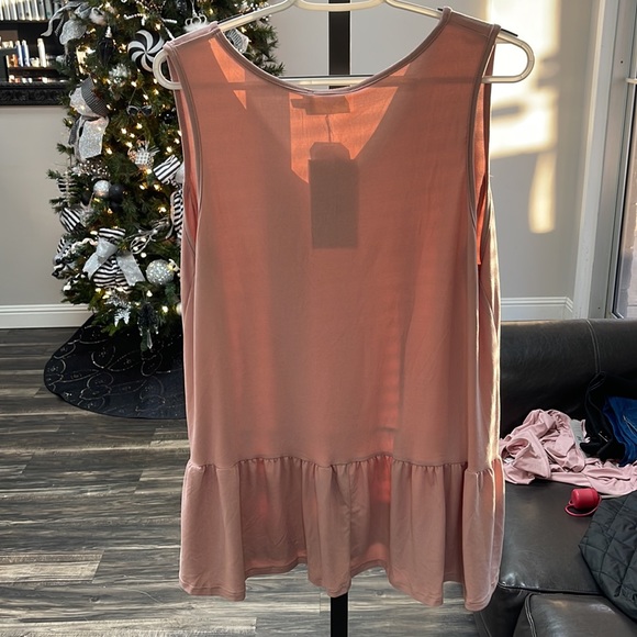 Light pink tank top. Brand new! - Picture 2 of 2